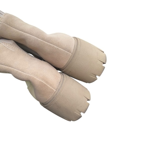 Steve Madden Hutch Sand Suede Lug Chelsea Boots I Size: 10 - Picture 6 of 9